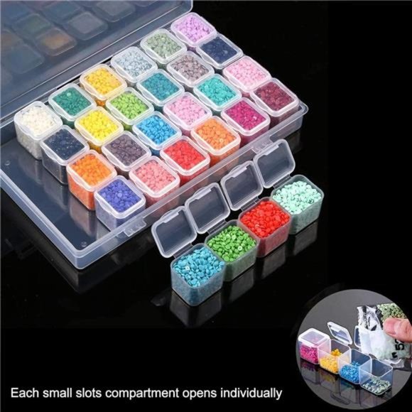 22Pieces 5D Diamond Painting& Tools  AccessoriesKit with Diamond Painting Roller - Picture 3 of 6